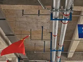 翁源管廊支架的安装方法